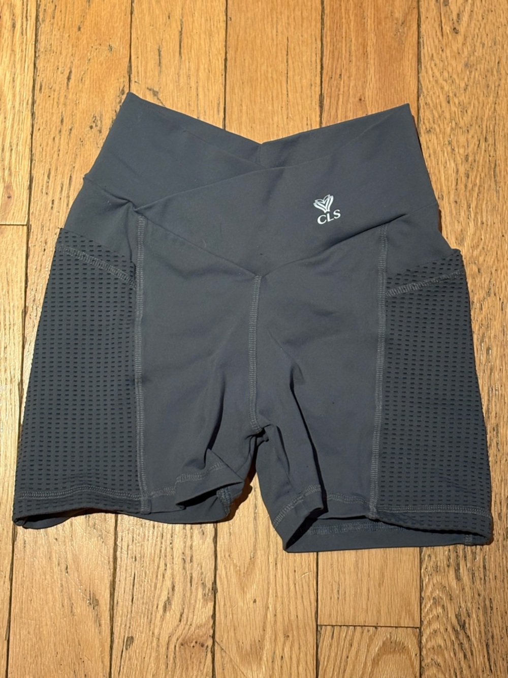 Women’s grey CLS sportswear athletic shorts women’s size medium